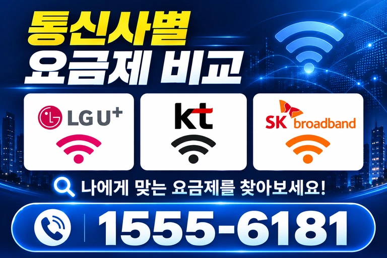 안동시 일직면 운산리 통신사별 요금제 비교